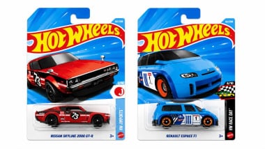 Nissan Skyline 2000 GT-R and Renault Espace F1 (Pack of 2)