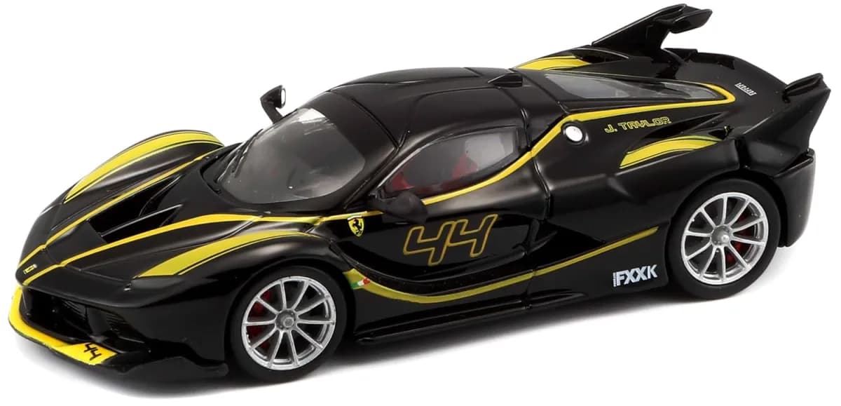Bburago Ferrari FXX K Signature Series Diecast Car - Black #44 - Buy Online | i-robox