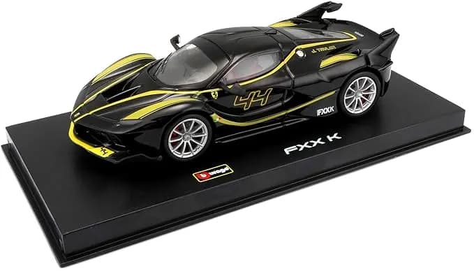Bburago Ferrari FXX K Signature Series Diecast Car - Black #44 — view 2 | i-robox