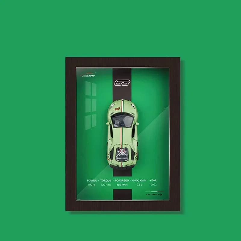 Die Cast Model 3D Frame MiniAuto Design — view 3 | i-robox
