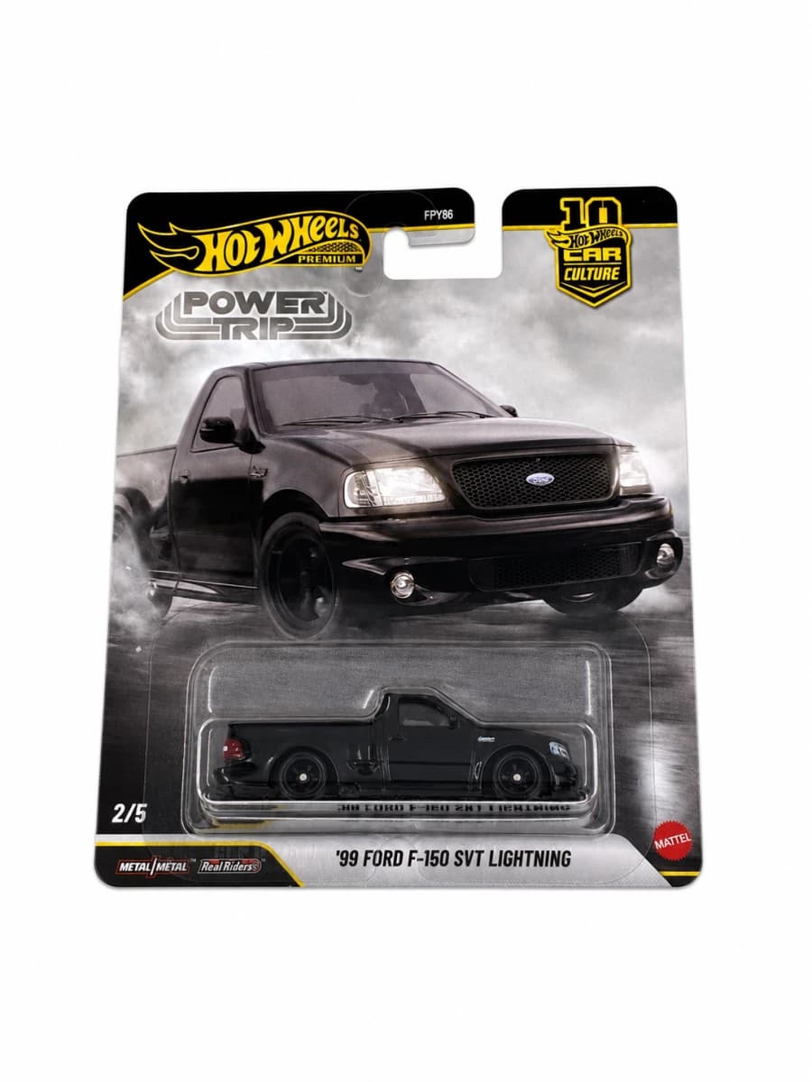 Hot Wheels Premium '99 Ford F-150 SVT Lightning (2/5) - Buy Online | i-robox
