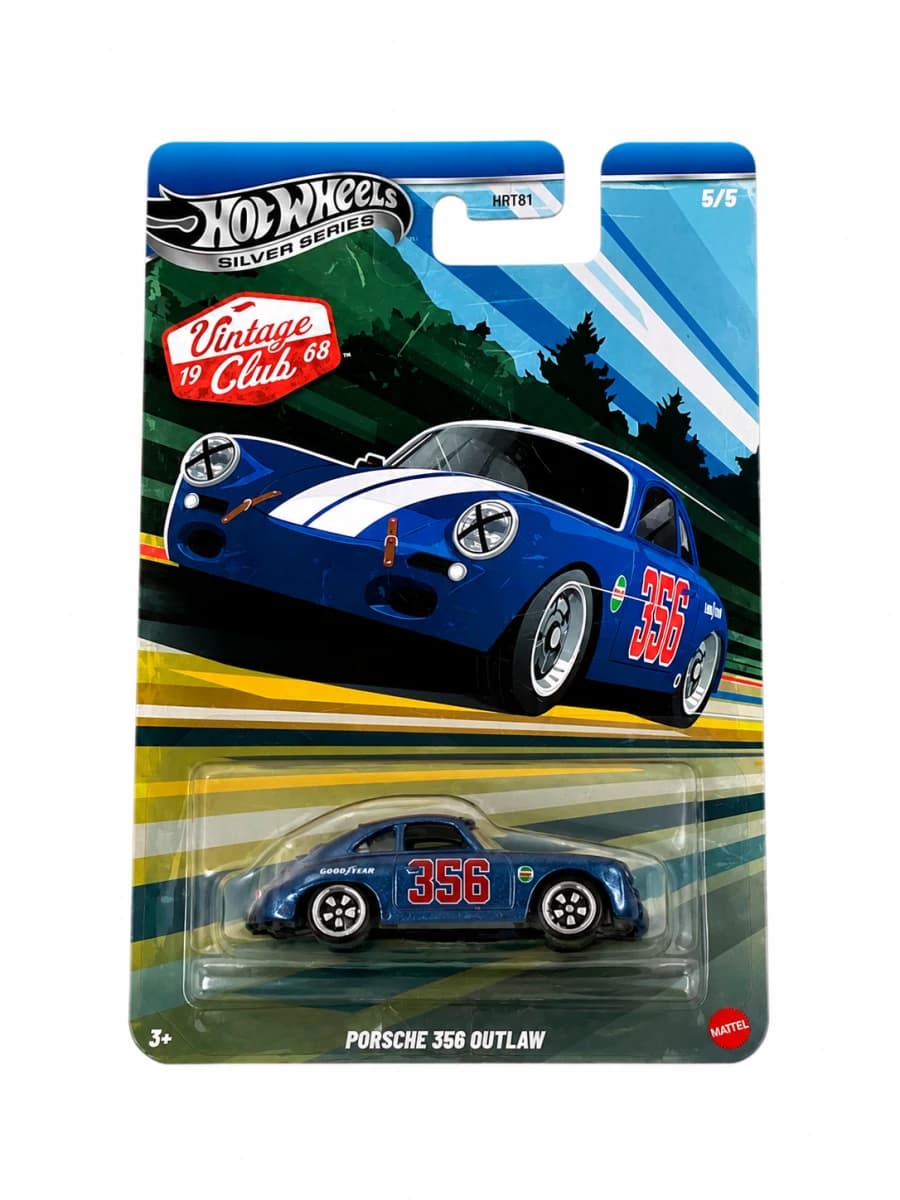 Hot Wheels Silver Series Vintage Club 19 Porsche 356 Outlaw (5/5) - Buy Online | i-robox