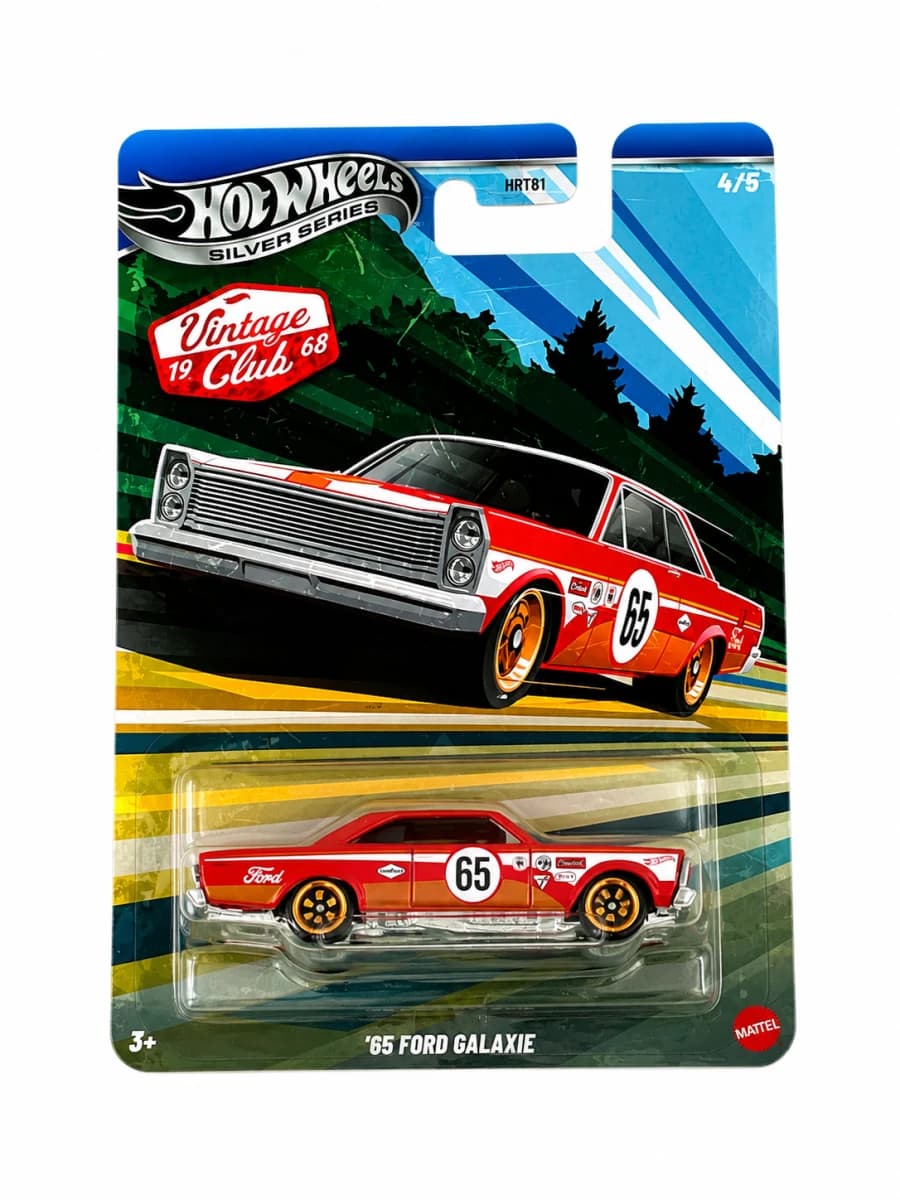Hot Wheels Silver Series Vintage Club 19 '65 Ford Galaxie (4/5) - Buy Online | i-robox