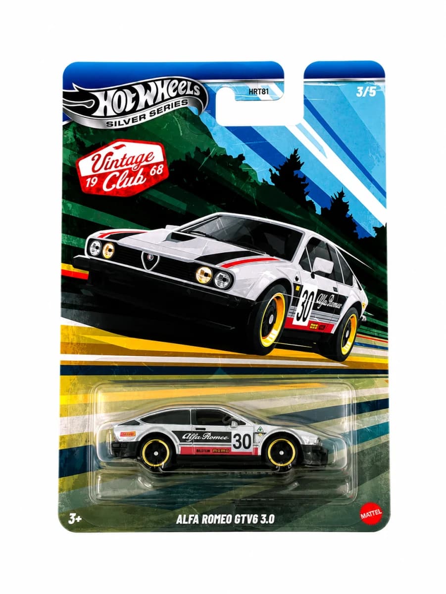 Hot Wheels Silver Series Vintage Club 19 Alfa Romeo GTV6 30 (3/5) - Buy Online | i-robox
