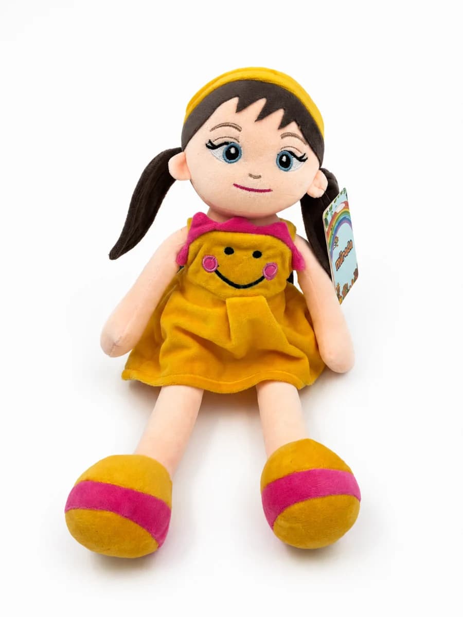 Miracle Yellow Dress Soft Rag Doll - Buy Online | i-robox