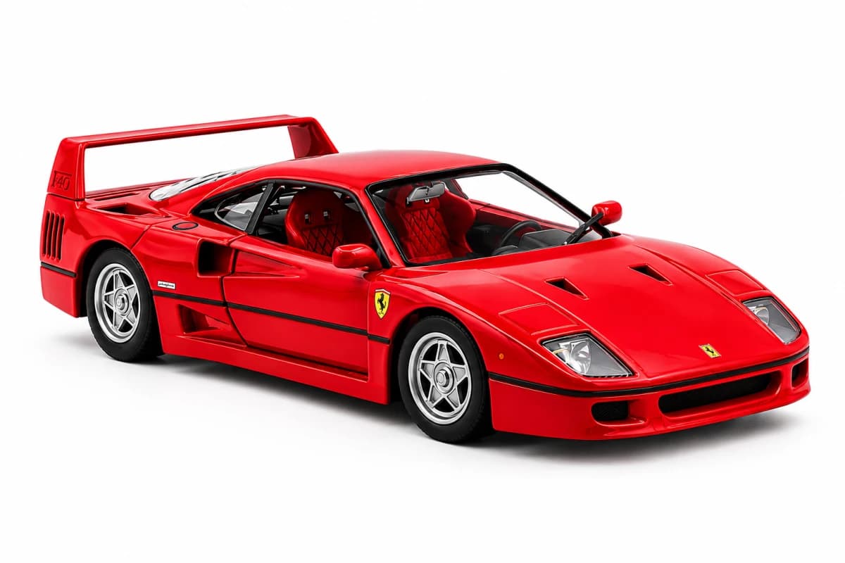 Ferrari F40 Premium Die-Cast Toy Supercar image 1
