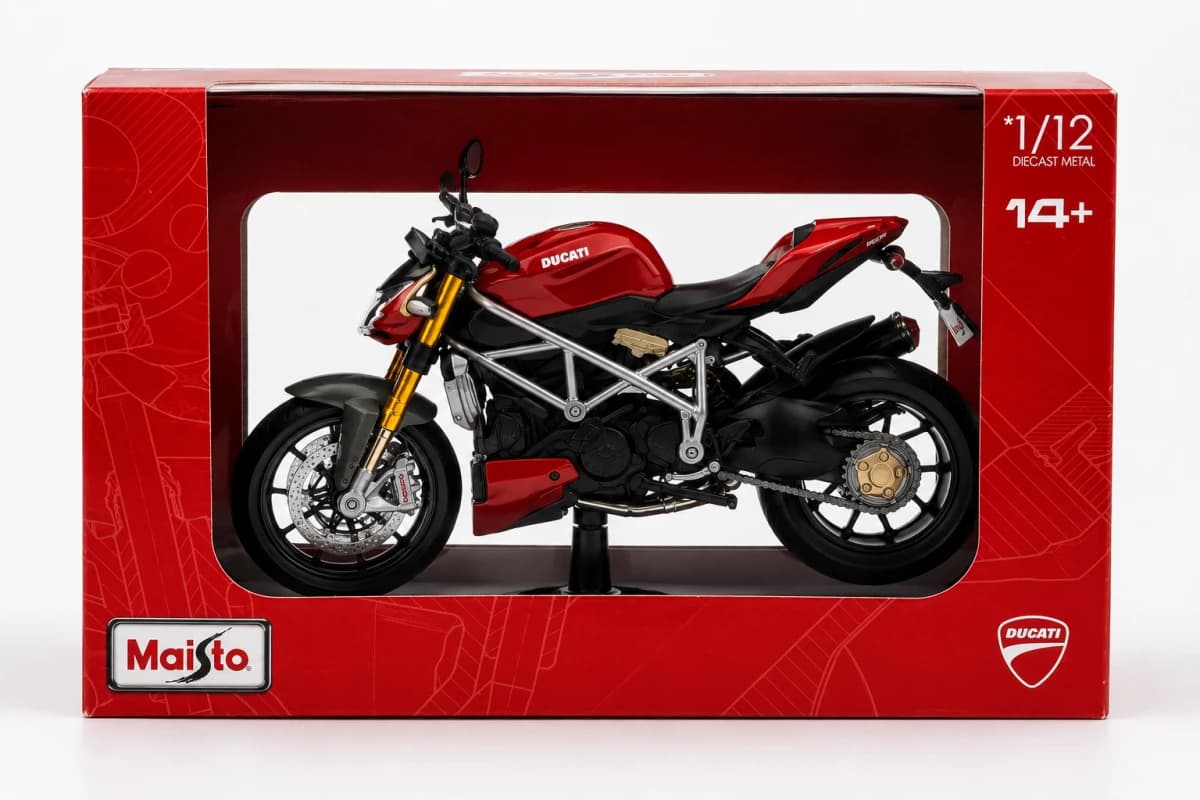 Ducati Streetfighter S Premium Die-Cast Toy Motorcycle image 4