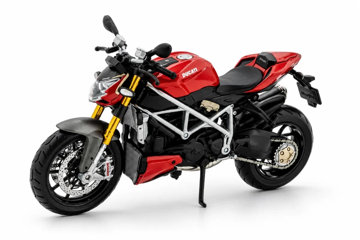 Ducati Streetfighter S Premium Die-Cast Toy Motorcycle image 1