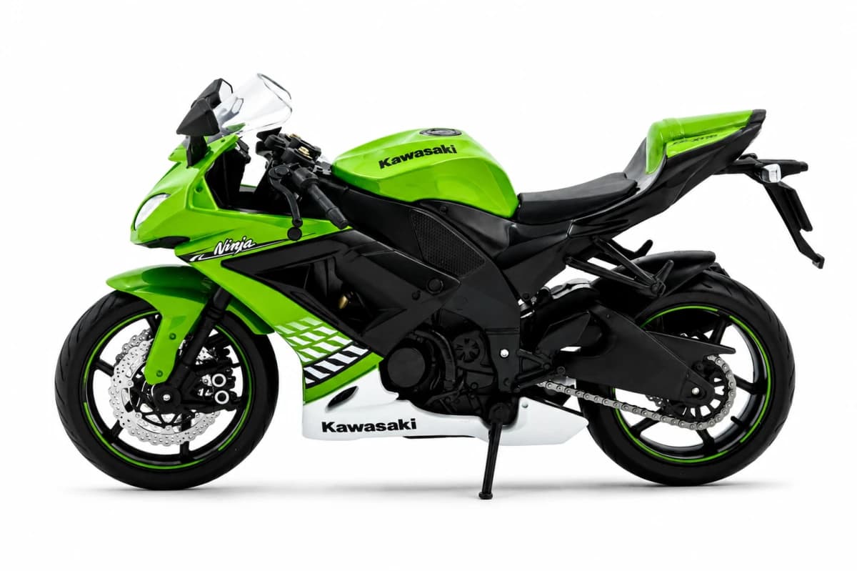 Kawasaki Ninja ZX-10R Sport Toy Motorcycle image 4
