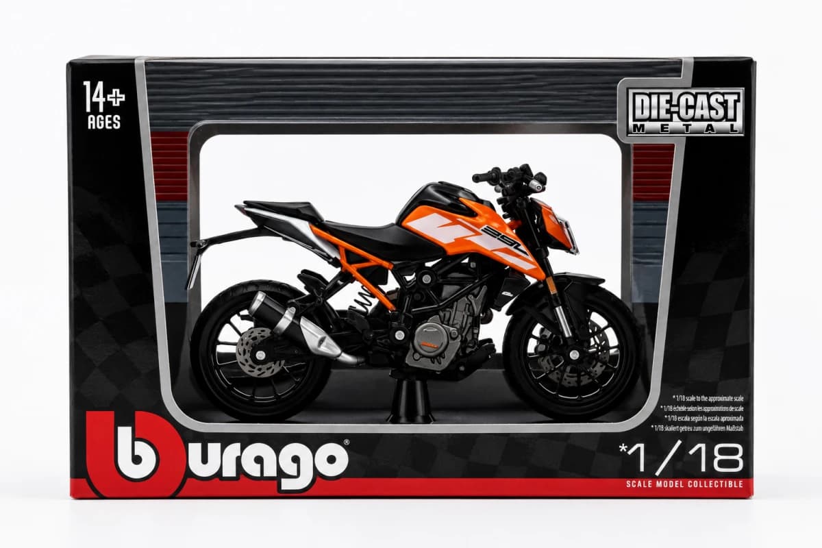 KTM 390 Duke Naked Street Toy Motorcycle image 5