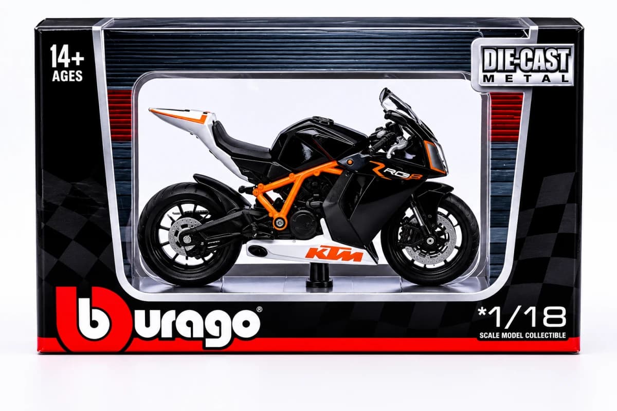 Bburago KTM 1190 RC8 R Superbike Black image 5