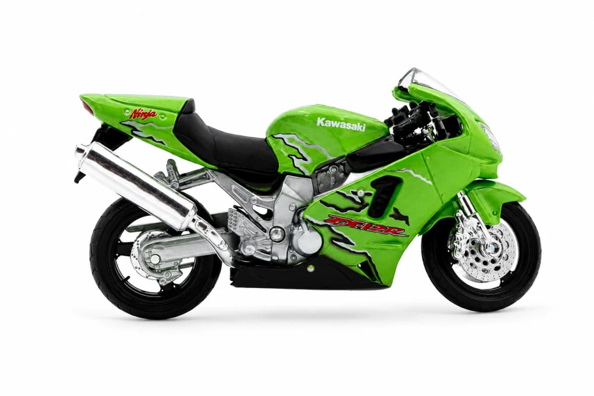 Kawasaki Ninja ZX-12R Vintage Sport Toy Motorcycle image 2