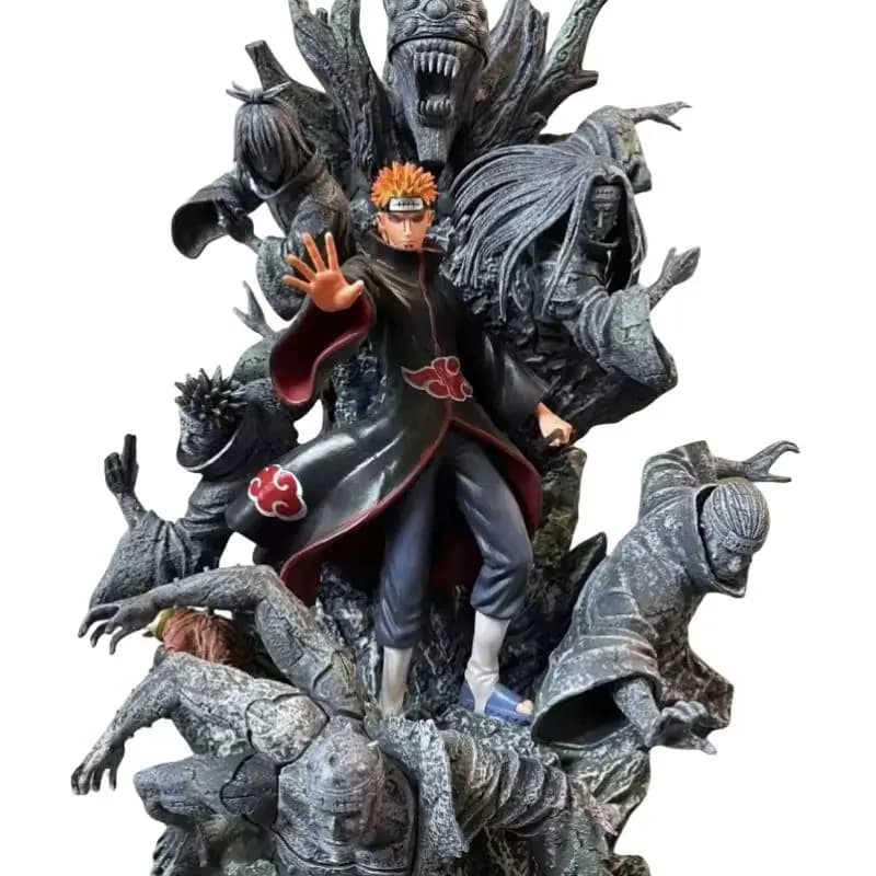 Six Paths Pain Devastating Almighty Push Diorama Statue (24 CM) — view 2 | i-robox
