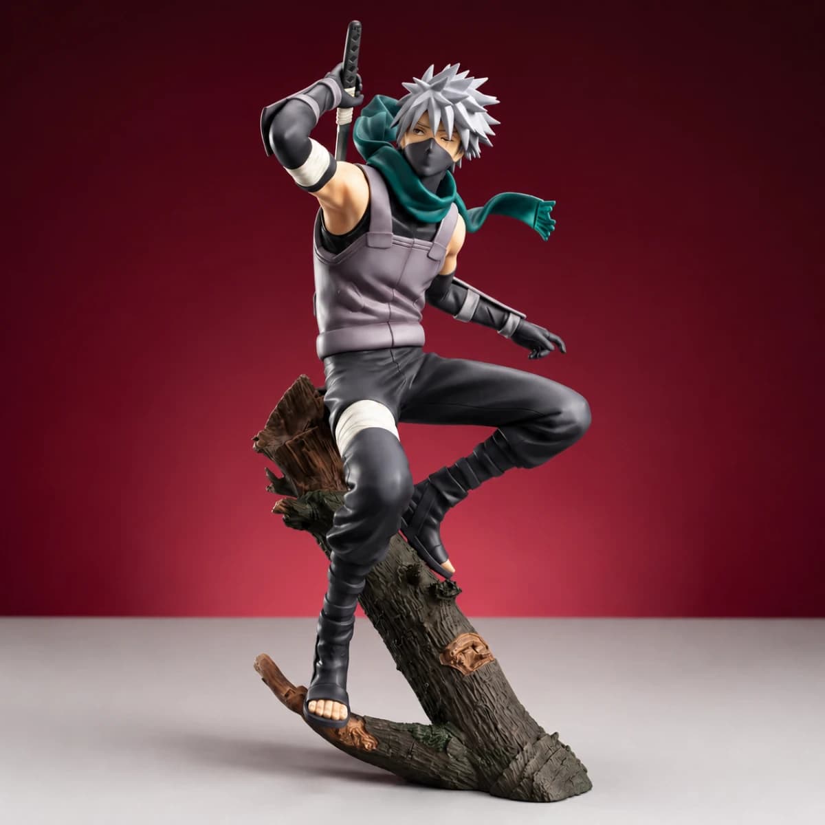Kakashi Hatake Anbu Black Ops Tree Leap Statue (24 CM) - Buy Online | i-robox