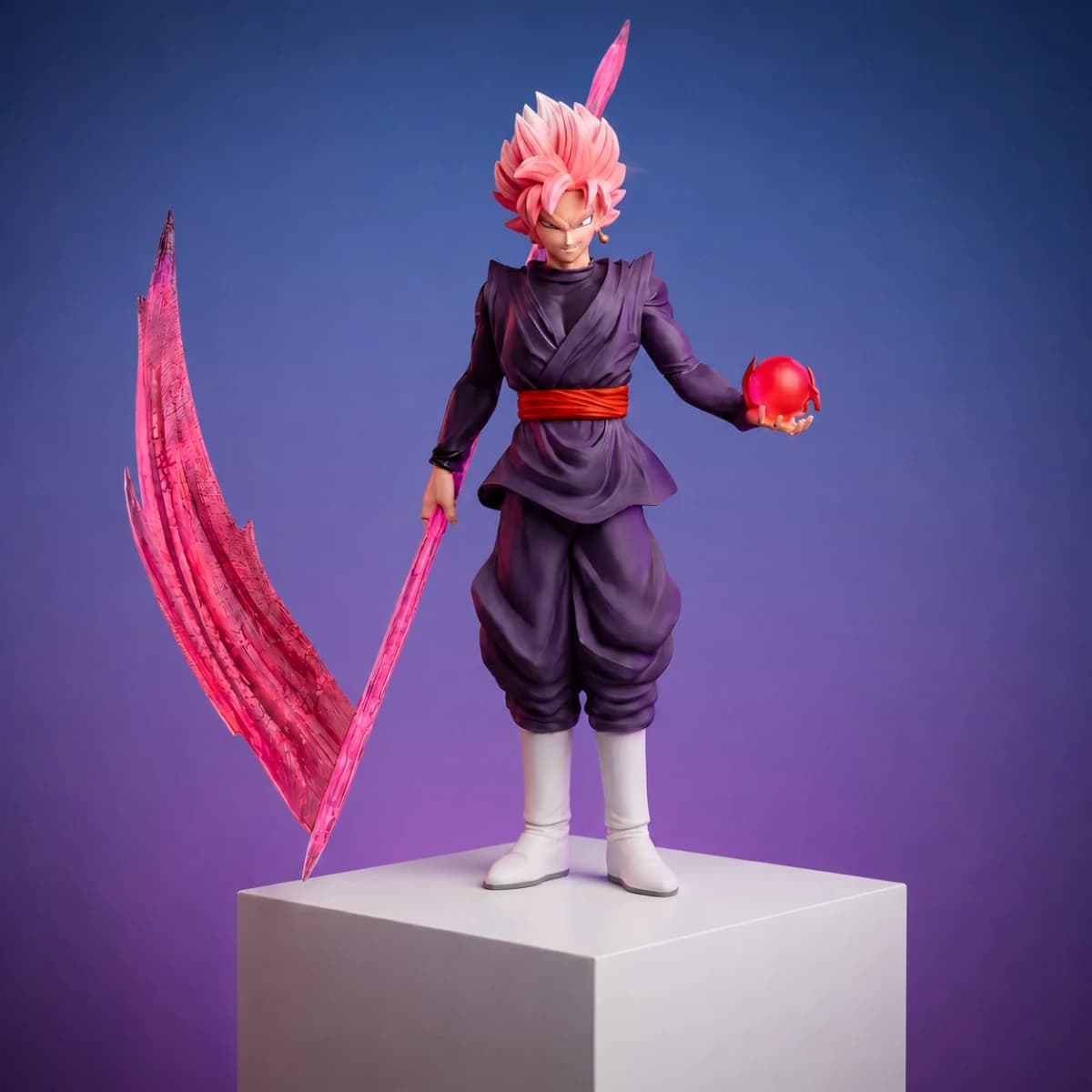 Goku Black Super Saiyan Rosé Scythe Deluxe Statue (32 CM) - Buy Online | i-robox