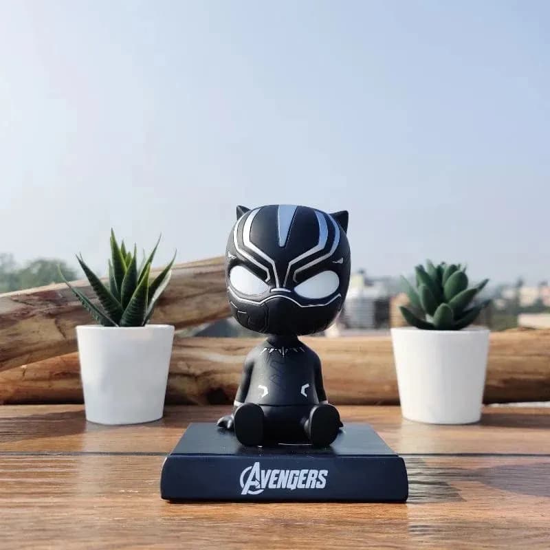 Marvel Avengers Black Panther Premium Car Dashboard Bobblehead - Buy Online | i-robox