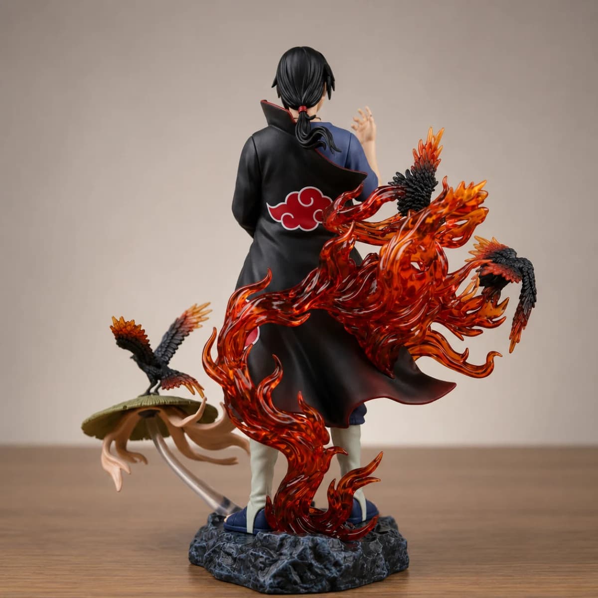 Itachi Uchiha Crow Illusion Diorama Statue (25 CM) image 2