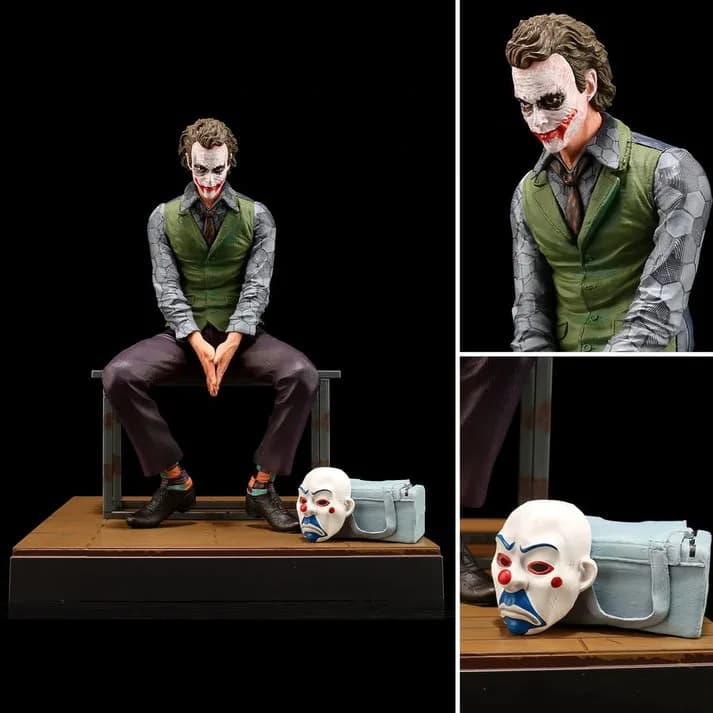 The Dark Knight The Joker Interrogation Scene Deluxe Box Set (25 CM) — view 2 | i-robox