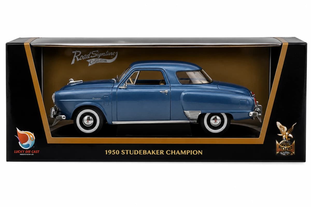 Road Signature 1950 Studebaker Champion – Lucky Die Cast — view 4 | i-robox