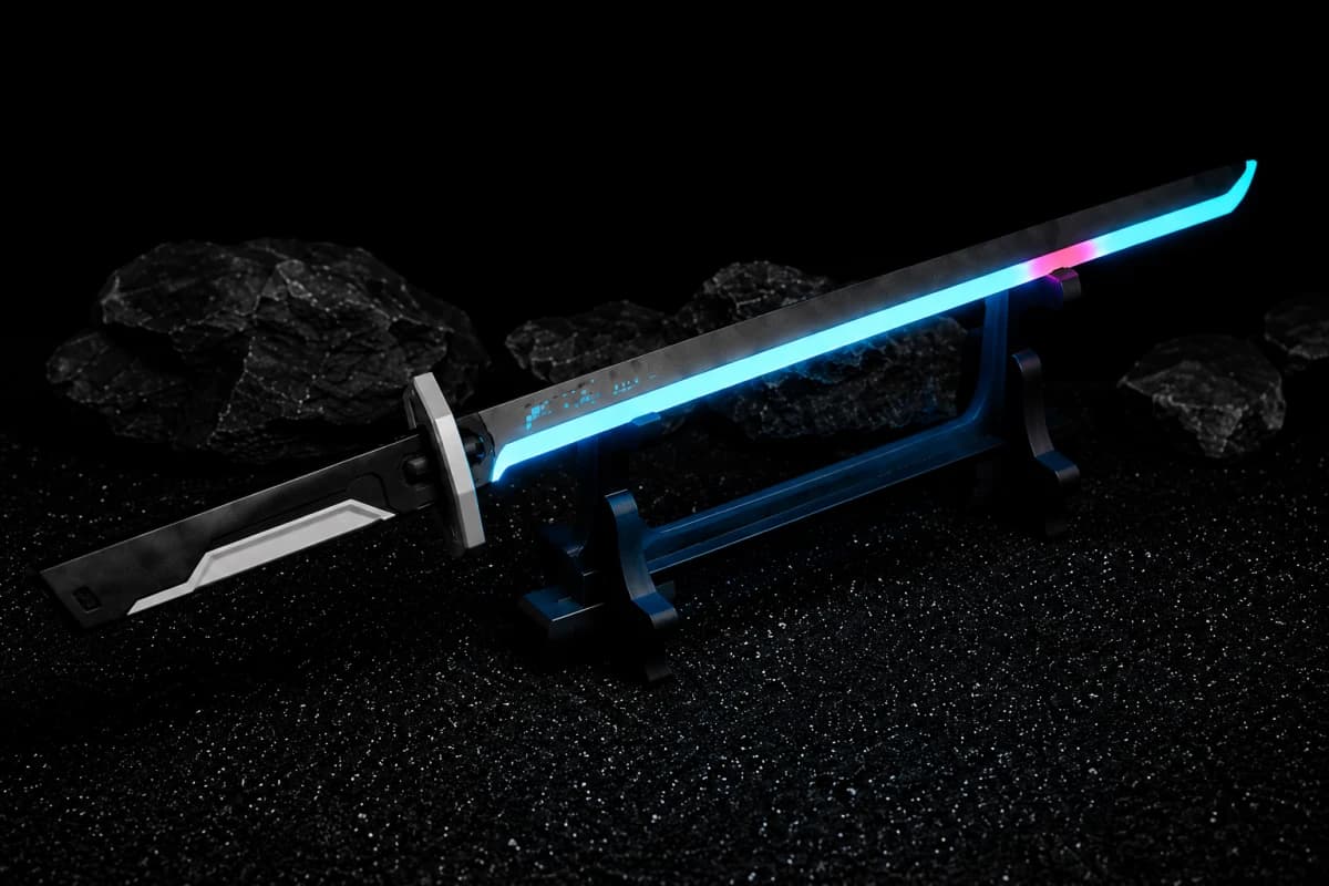 Cyberpunk LED Neon Katana Replica – Futuristic Sci-Fi Sword - Buy Online | i-robox