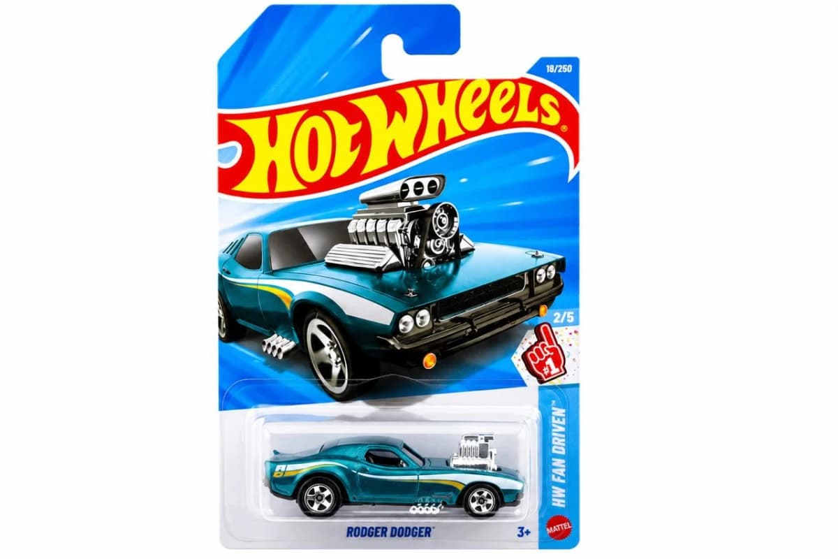 Hot Wheels Rodger Dodger – HW Fan Driven image 1