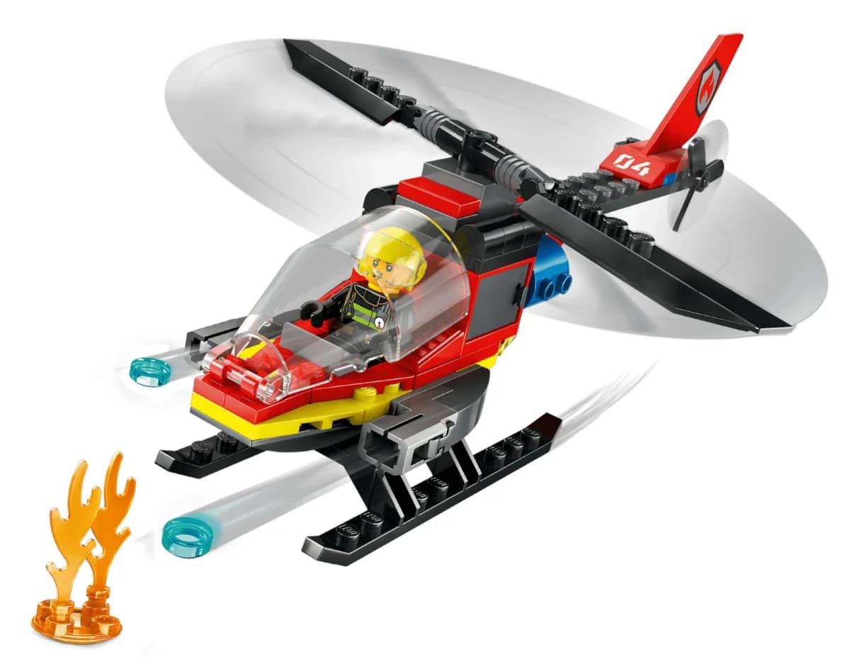 LEGO City Fire Rescue Helicopter image 1