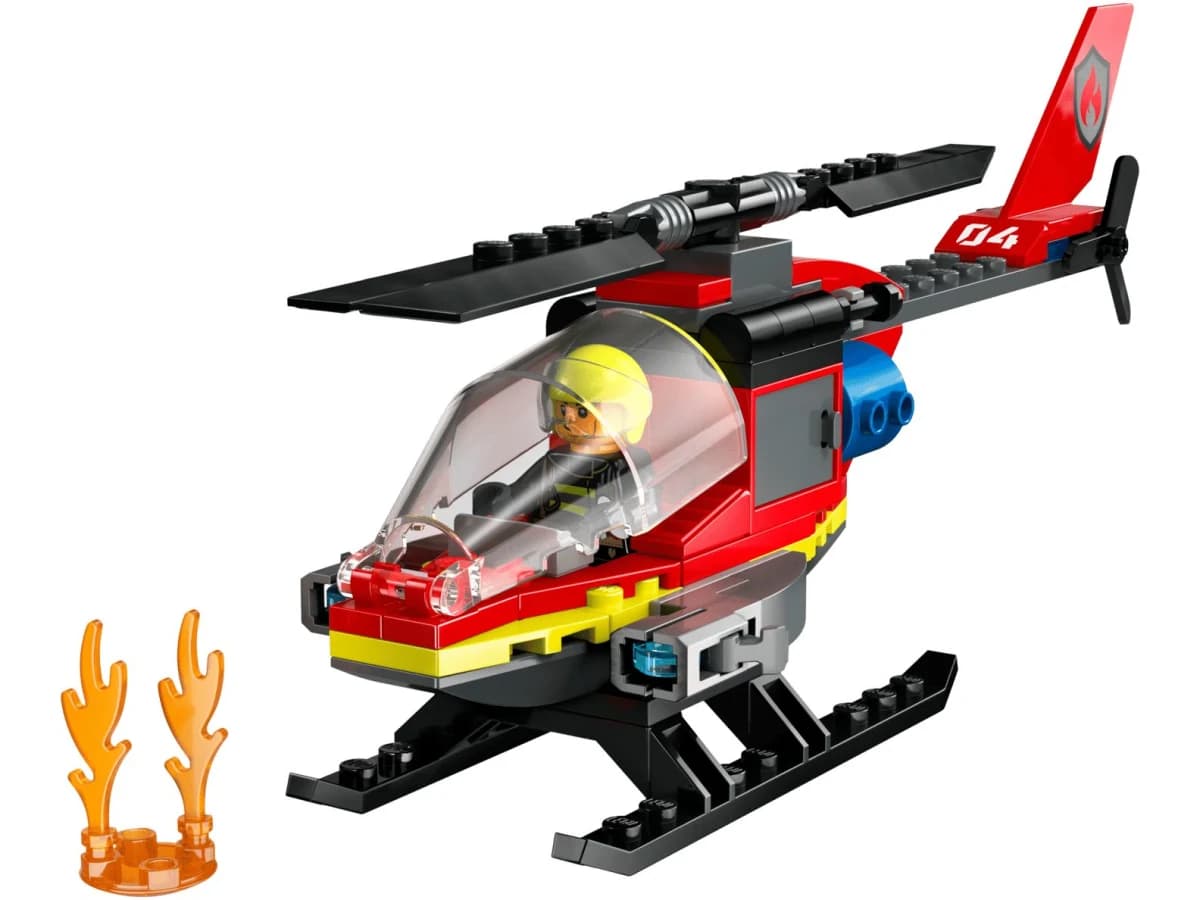 LEGO City Fire Rescue Helicopter image 2