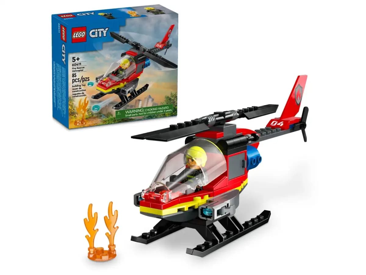 LEGO City Fire Rescue Helicopter image 5