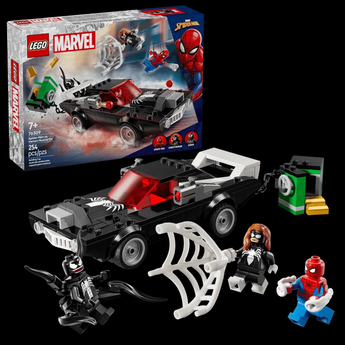 LEGO Marvel Spider-Man vs. Venom Muscle Car — view 5 | i-robox