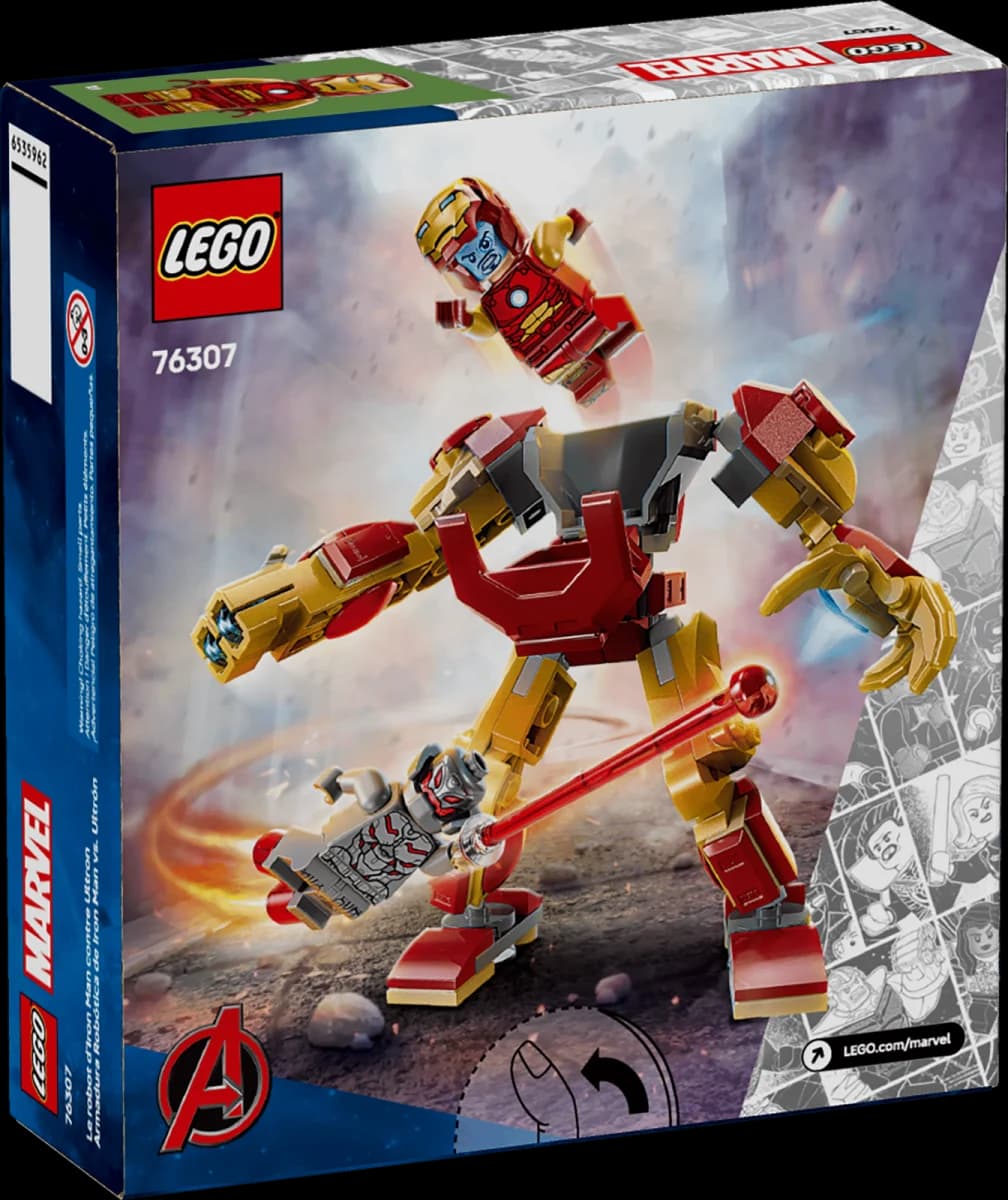 LEGO Marvel Iron Man Mech vs. Ultron — view 5 | i-robox