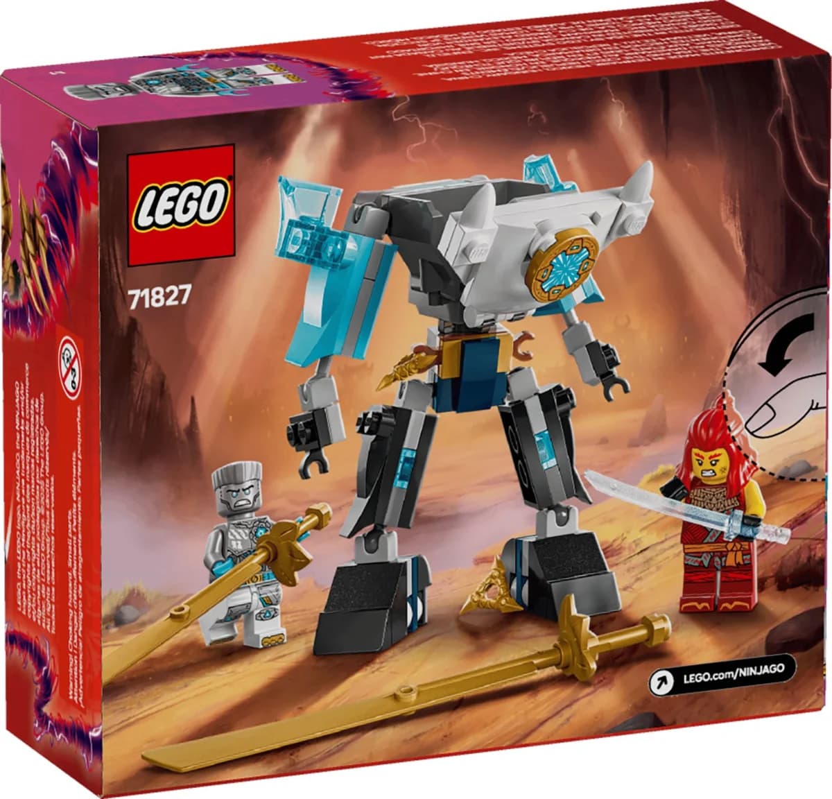 LEGO NINJAGO Zane’s Battle Suit Mech image 5