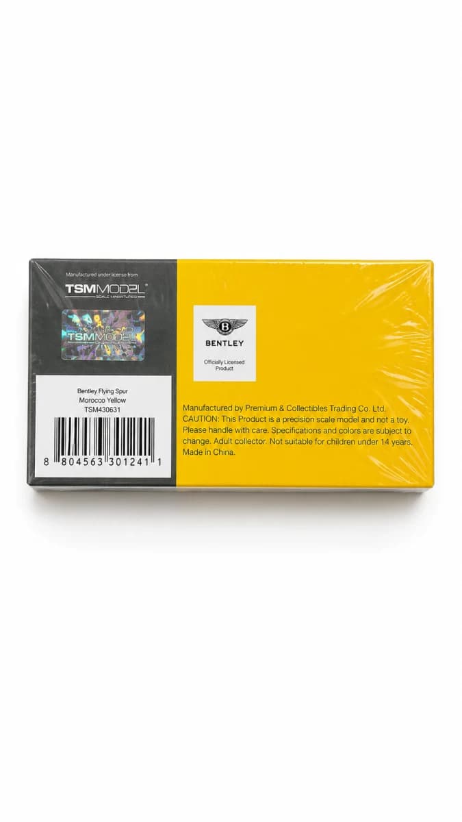 Bentley Flying Spur (Monaco Yellow) — view 2 | i-robox