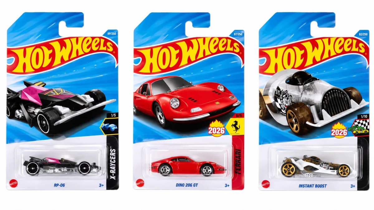RP-06 (X-Raycers), Dino 206 GT and Instant Boost (Pack of 3) image 1