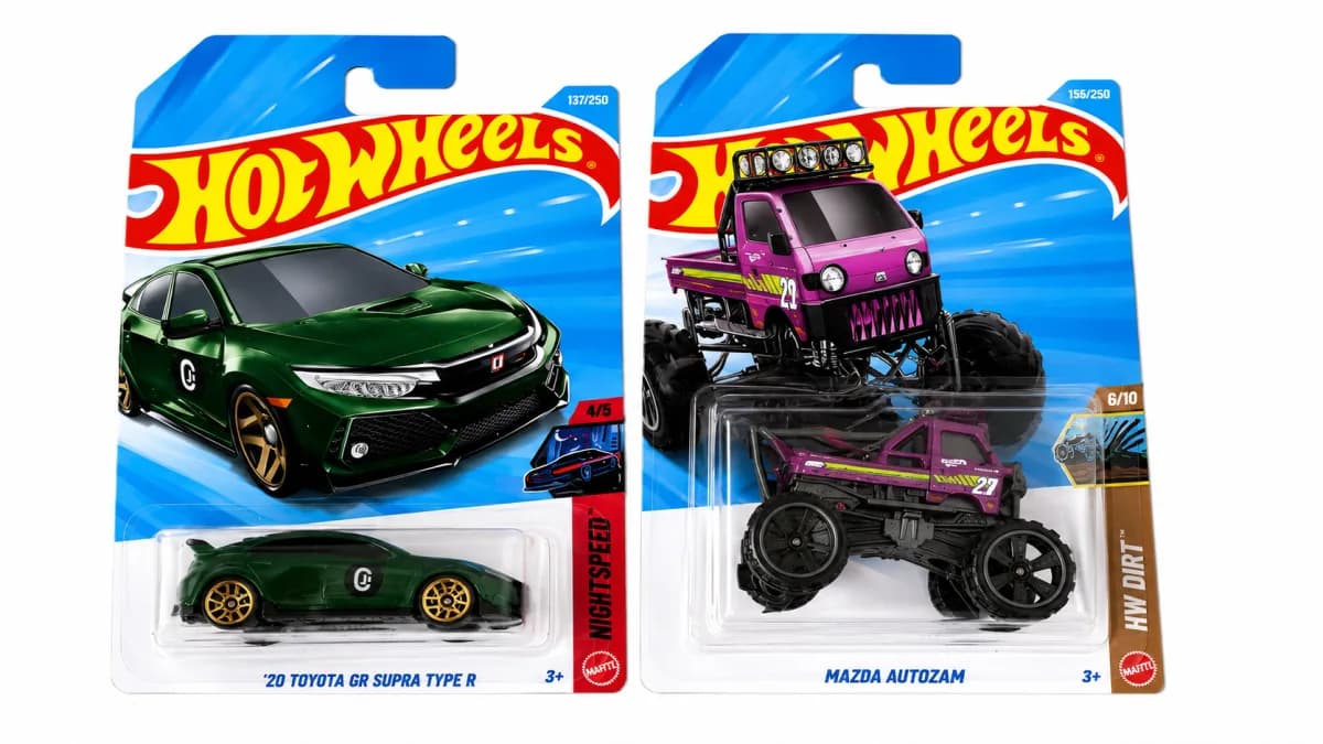 Honda Civic Type R and Mazda Autozam (Pack of 2) image 1