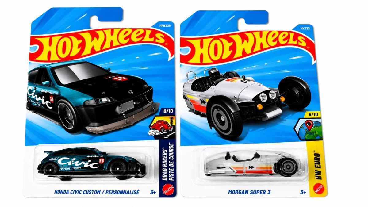 Honda Civic Custom and Morgan Super 3 (Pack of 2) image 1