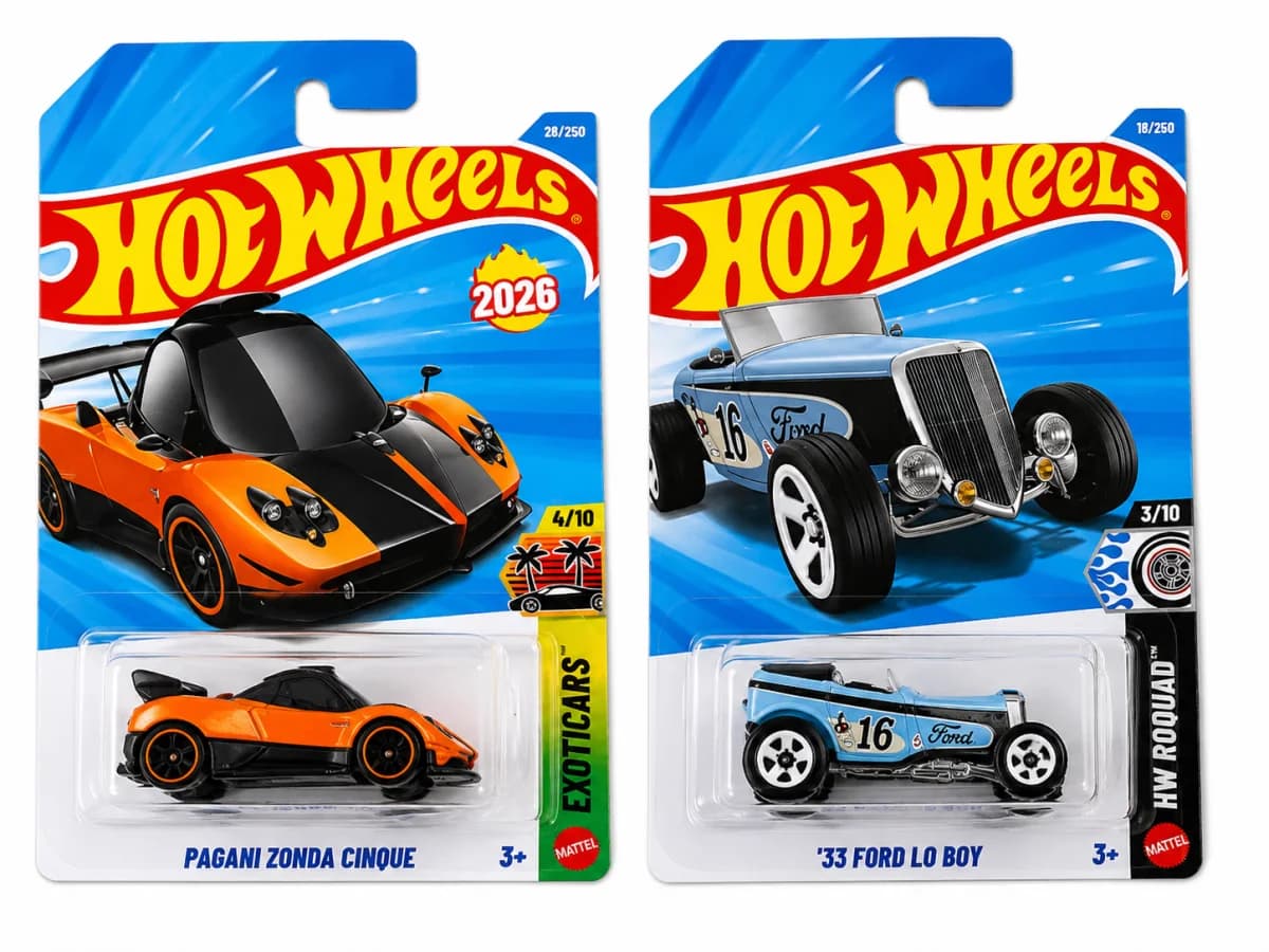 Pagani Zonda Cinque and '33 Ford Lo Boy (Pack of 2) image 1