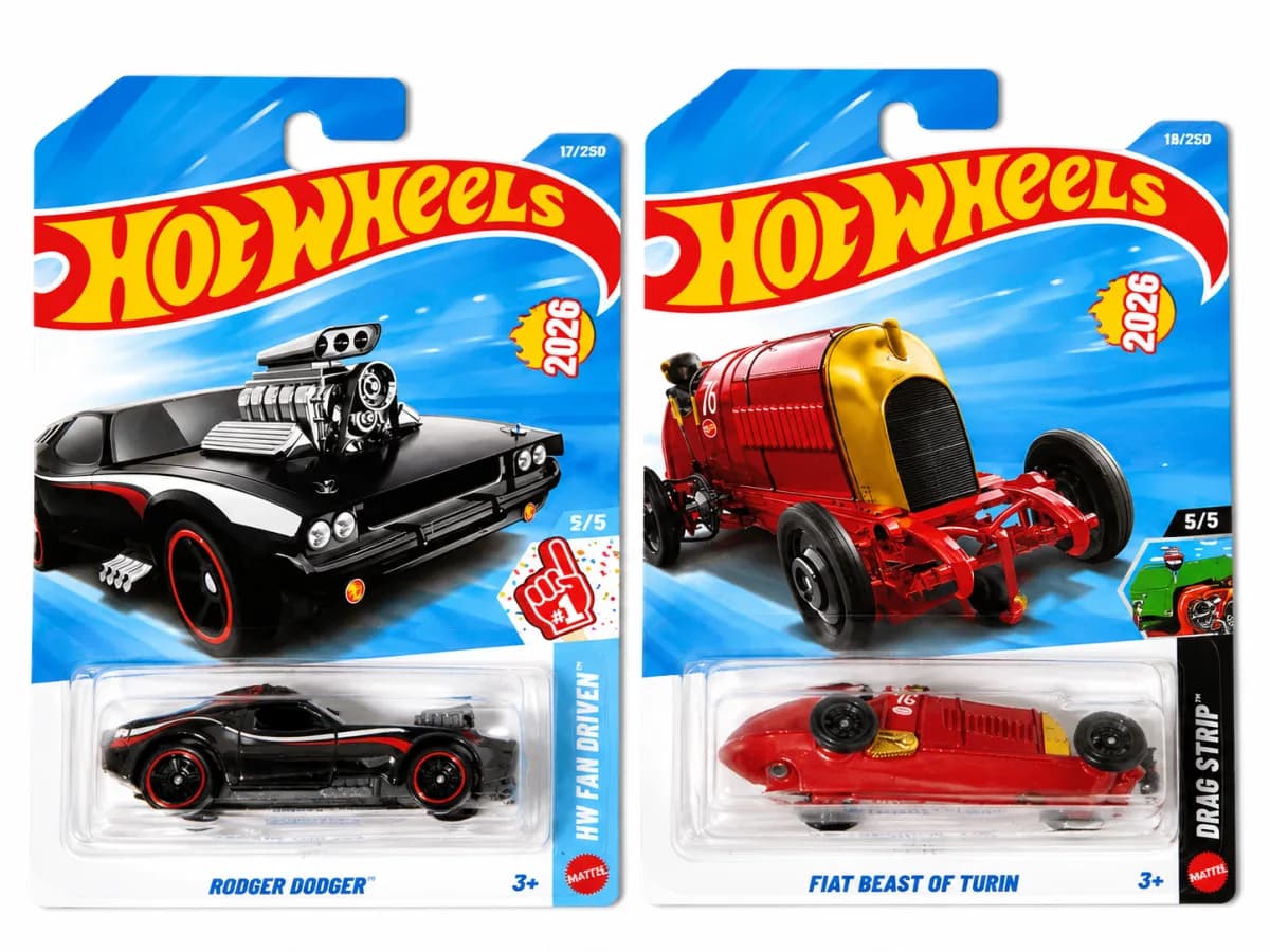 Rodger Dodger and Fiat Beast of Turin (Pack of 2) image 1
