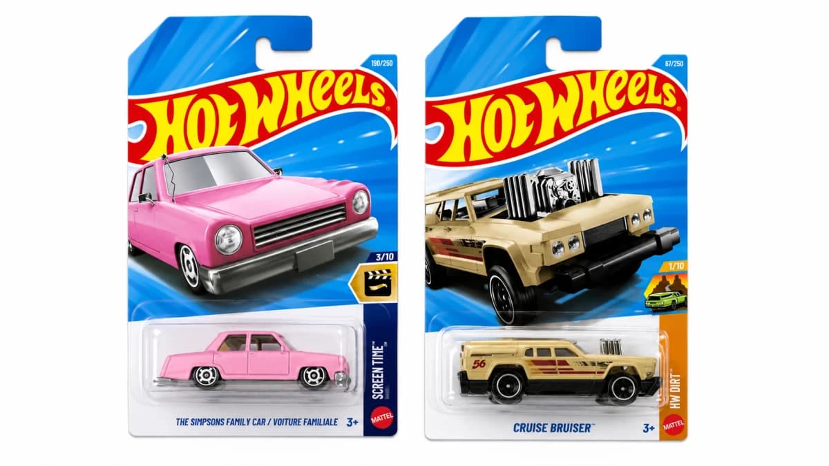 The Simpsons Family Car and Cruise Bruiser (Pack of 2) image 1