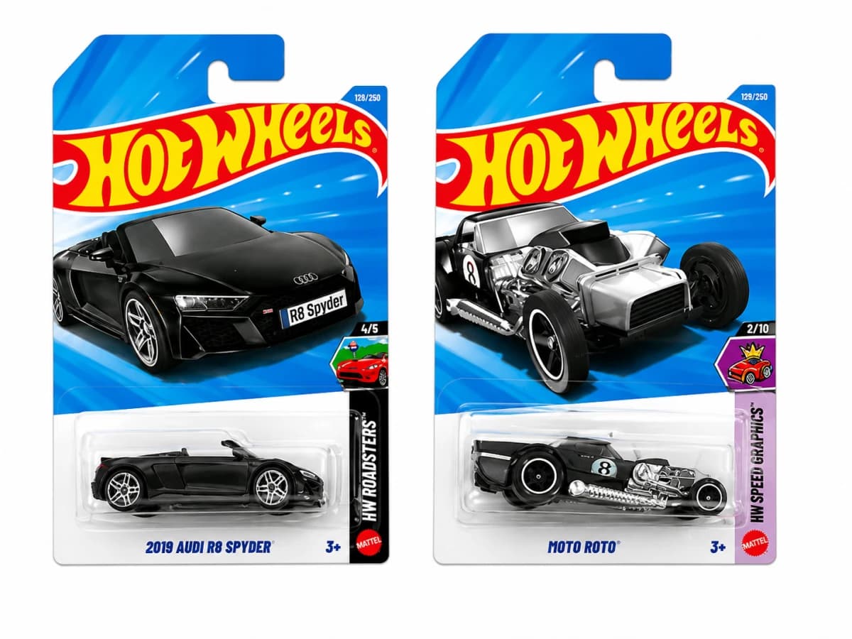 2019 Audi R8 Spyder and Hoto Roto (Pack of 2) image 1
