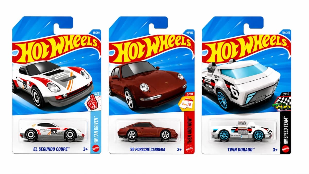 El Segundo Coupe, '96 Porsche Carrera and Twin Dorado (Pack of 3) image 1