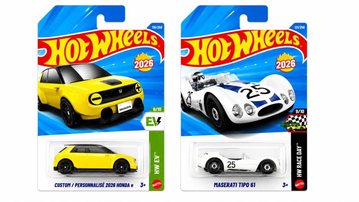 Custom 2020 Honda e and Maserati Tipo 61 (Pack of 2) image 1