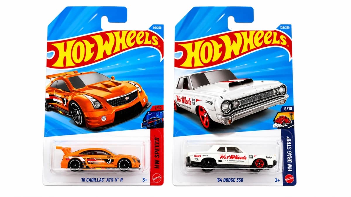 '16 Cadillac ATS-V R and '64 Dodge 330 (Pack of 2) image 1