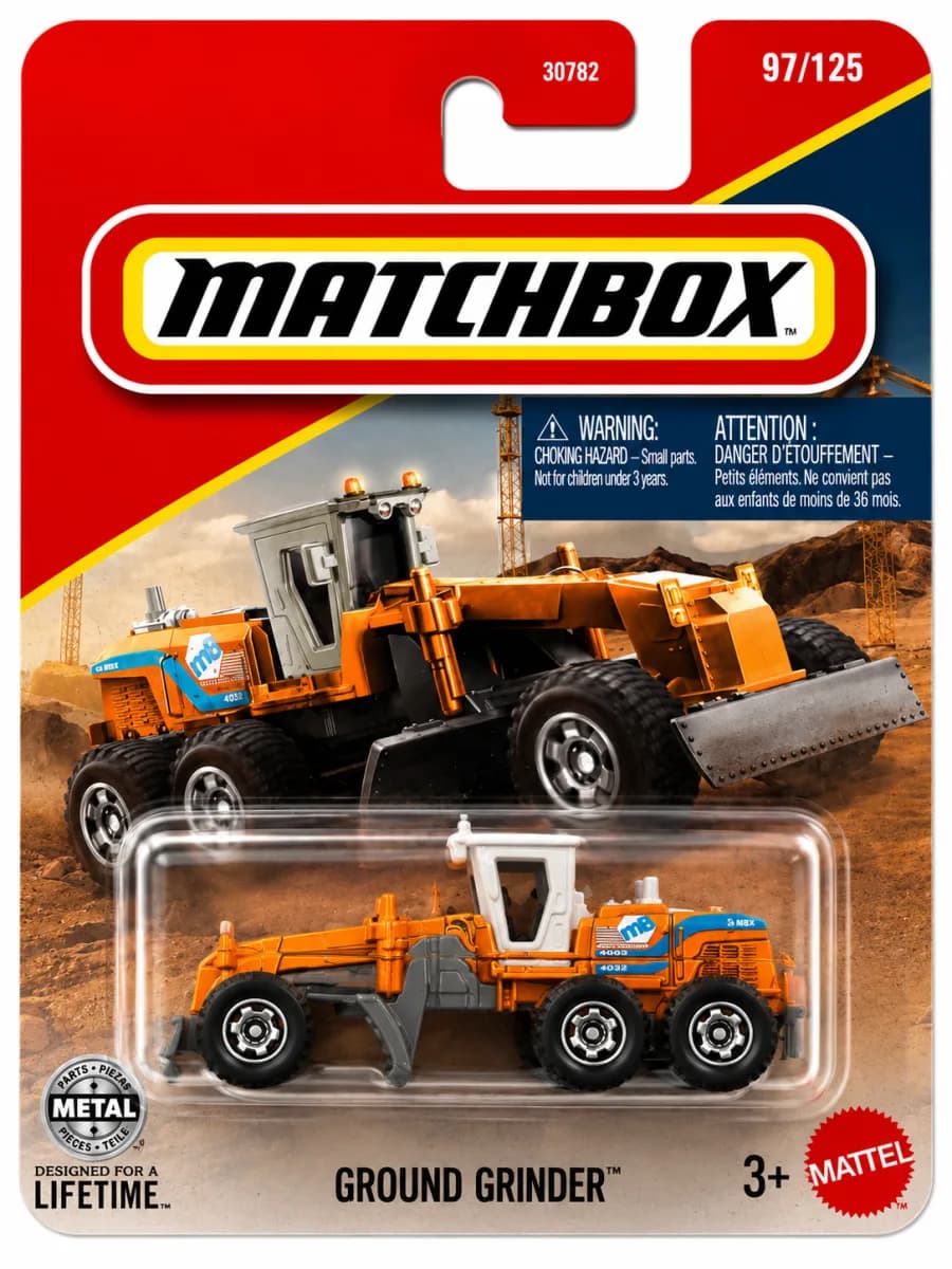 Ground Grinder Construction Die-Cast Vehicle image 1