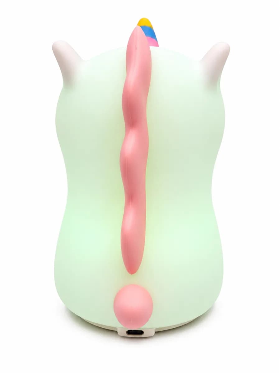 Cute Silicone Unicorn Multicolor LED Night Light image 4