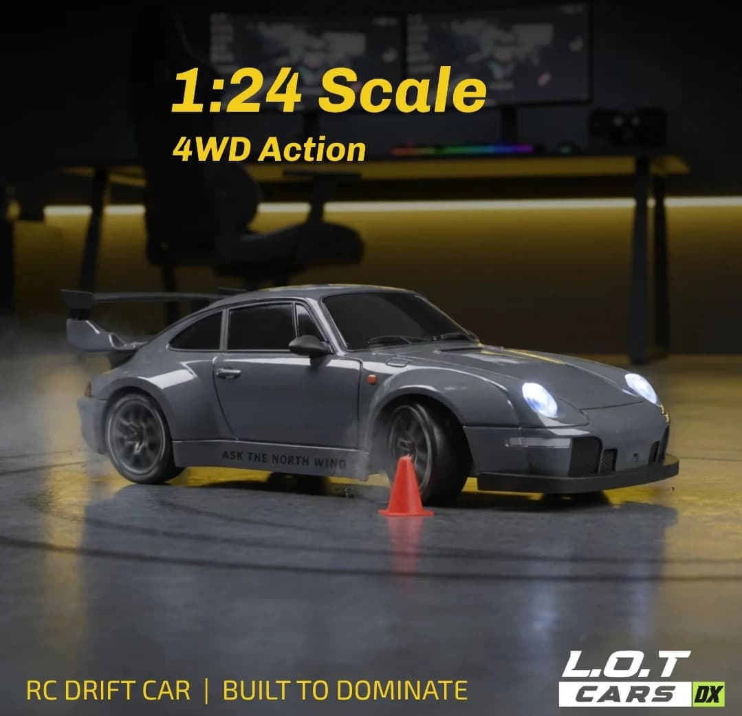 L.O.T Cars DX High-Speed 4WD RC Drift Car image 4