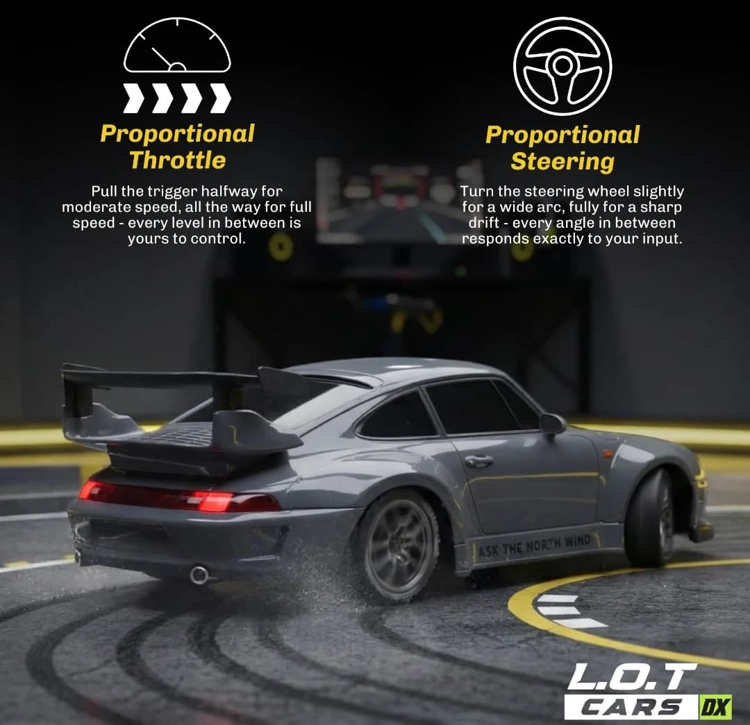 L.O.T Cars DX High-Speed 4WD RC Drift Car image 2