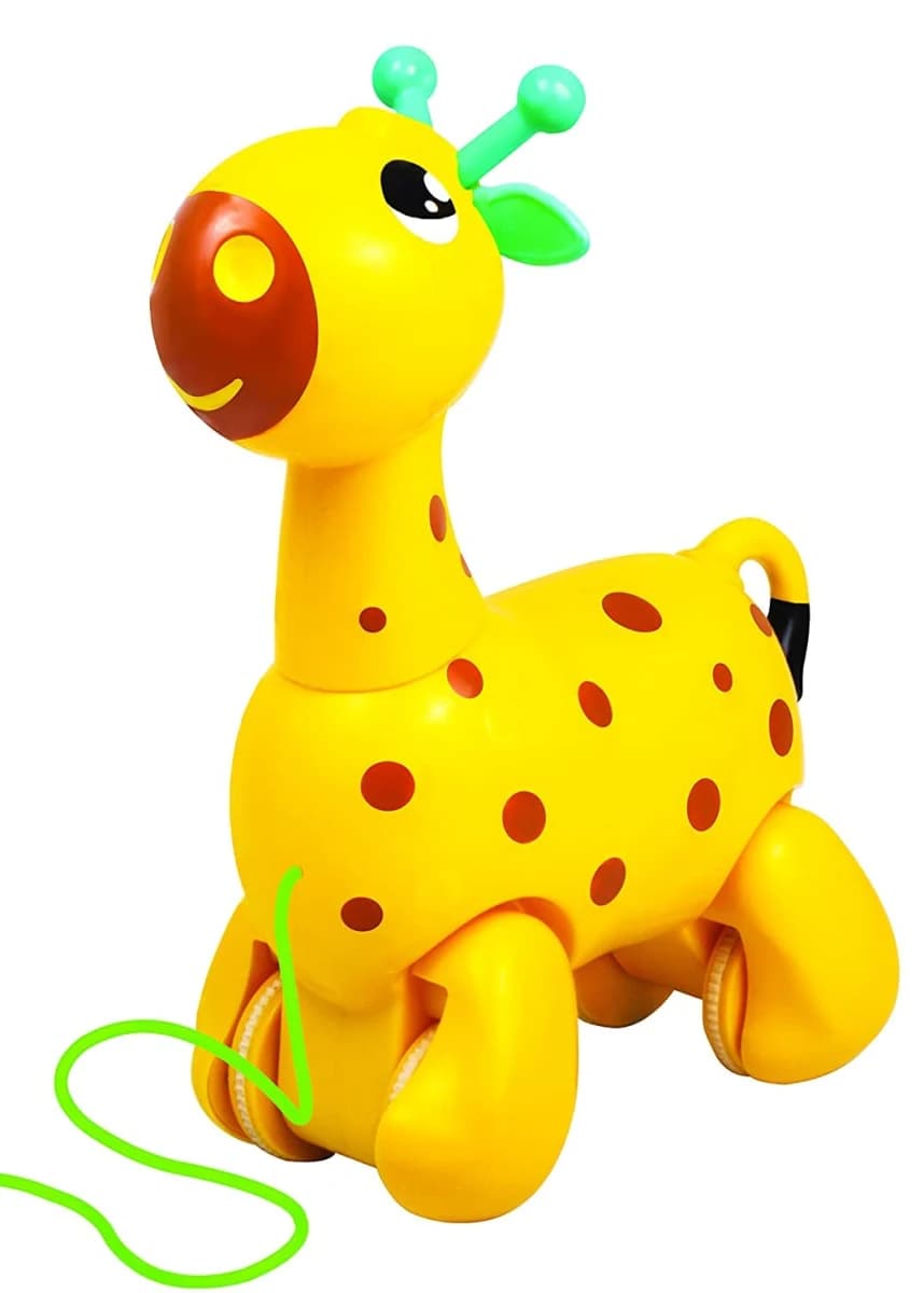 Funskool Giggles Nico The Giraffe Toddler Pull-Along Toy — view 2 | i-robox