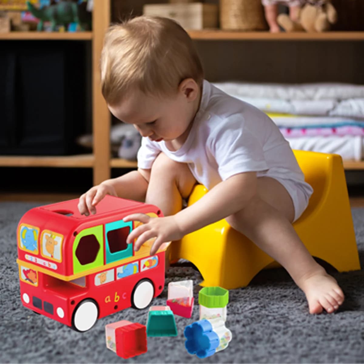 Funskool Giggles Interactive Shape Sorting Bus — view 5 | i-robox