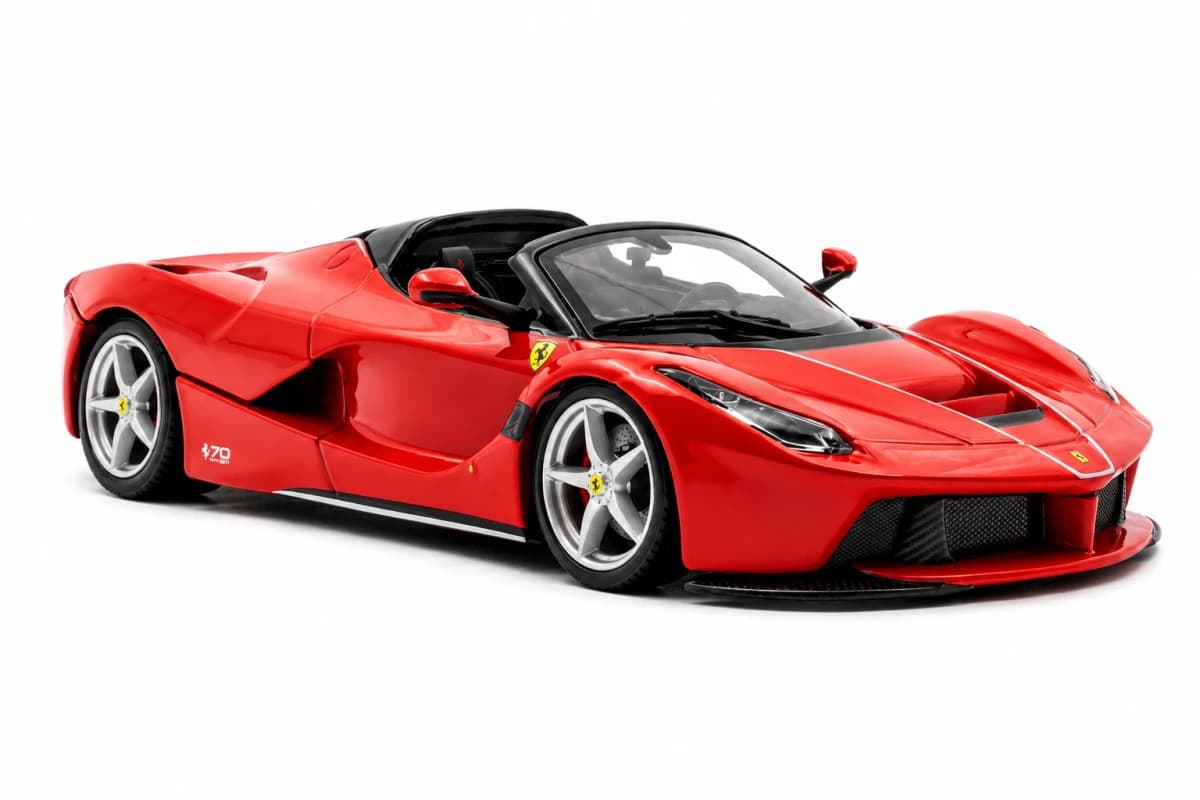 Ferrari LaFerrari Aperta Convertible Toy Supercar — view 6 | i-robox
