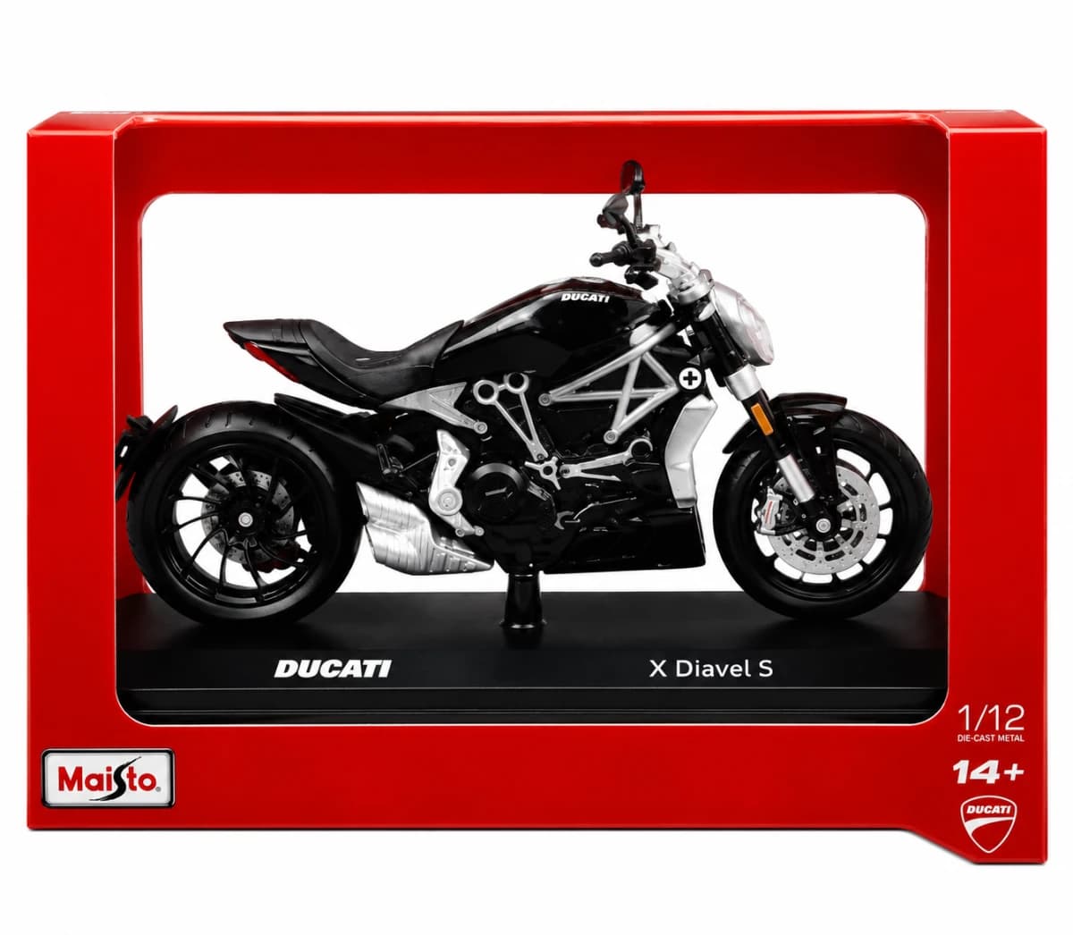 Ducati XDiavel S Premium Die-Cast Toy Motorcycle (Black) - Buy Online | i-robox